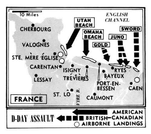 D-Day History - Item # VAREVCHBDDDAYCS003