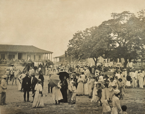 Cuban Refugees From The Besieged City Of Santiago At El Caney History - Item # VAREVCHISL045EC455