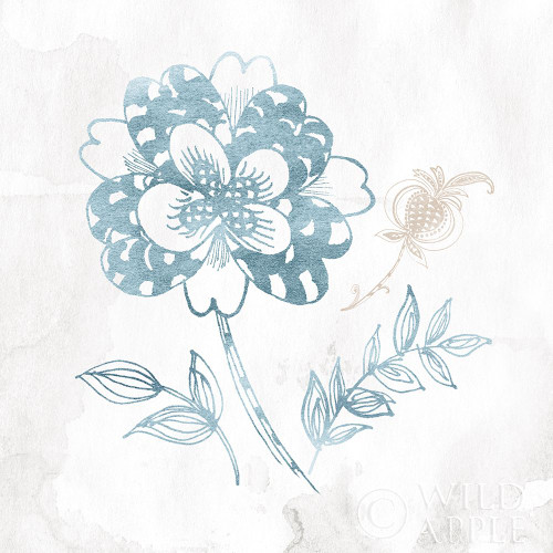 Eastern Boho Iii Teal Poster Print by Wild Apple Portfolio - Item # VARPDX37352