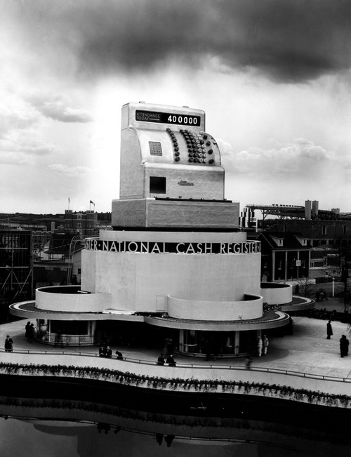 The National Cash Register Exhibit At The 1939 New York World'S Fair History - Item # VAREVCHBDWOFACS011 The National Cash Register Exhibit At The 1939 New York World'S Fair History - Item # VAREVCHBDWOFACS011