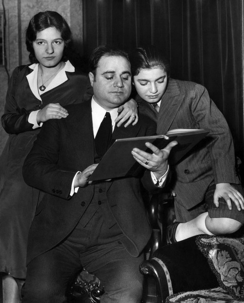 Opera Singer Beniamino Gigli At Home With His Daughter Esther And His Son Enzo. Ca 1931. Courtesy Csu ArchivesEverett Collection. History - Item # VAREVCPBDBEGICS001