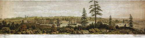 1860 Panoramic View Of Victoria History - Item # VAREVCHISL001EC017