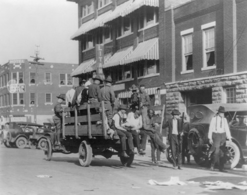 Truck On Street Near Tulsa History - Item # VAREVCHISL014EC082