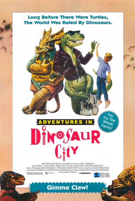 Adventures in Dinosaur City Movie Poster Print (27 x 40) - Item # MOVEH9659