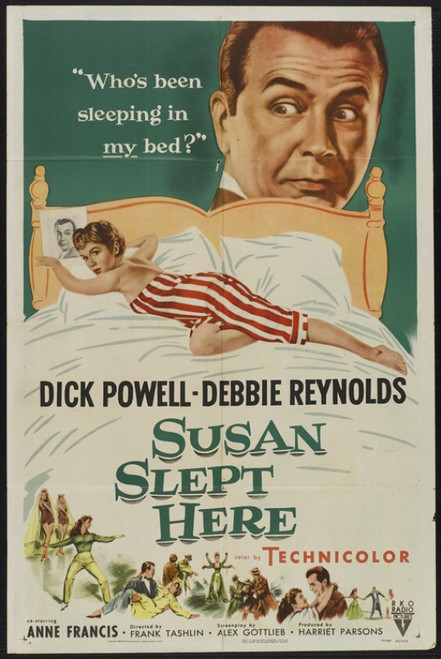 Susan Slept Here Movie Poster Print (27 x 40) - Item # MOVCB52380