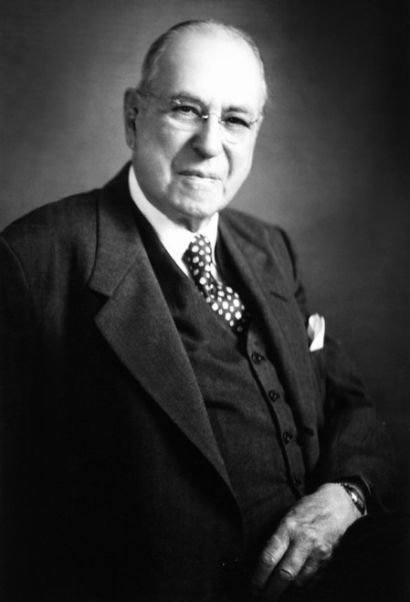 Dr. Charles Frederick Menninger. Founder Of The Menninger Clinic In Topeka Kansas. Ca. 1935. He Was The Father Of Psychiatrists Dr. William C. Menninger And Dr. Karl A. Menninger. History - Item # VAREVCCSUB002CS583