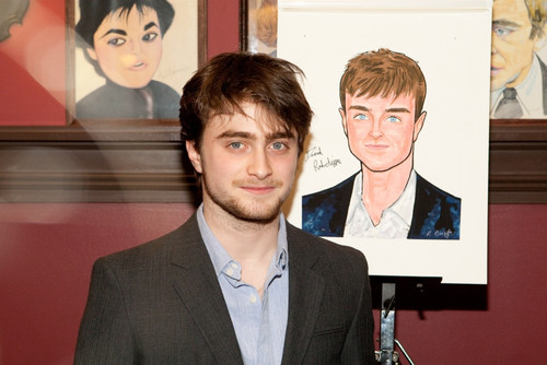 Daniel Radcliffe Inside For Daniel Radcliffe Caricature Unveiled At Sardi'S, New York, Ny 1292009. Photo By Jason SmithEverett CollectionEverett Collection Celebrity