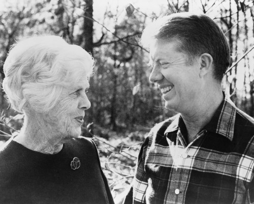 Jimmy Carter And His Mother History - Item # VAREVCHISL040EC589