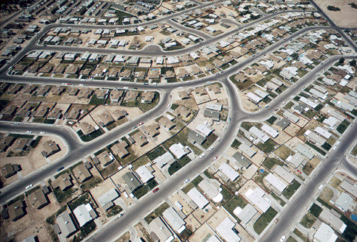 Aerial View Of A Housing Development In Las Vegas History - Item # VAREVCHISL031EC169 Aerial View Of A Housing Development In Las Vegas History - Item # VAREVCHISL031EC169