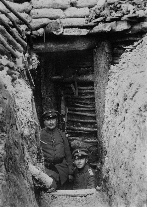 World War 1. German Bomb-Proof Shelter History - Item # VAREVCHISL034EC725