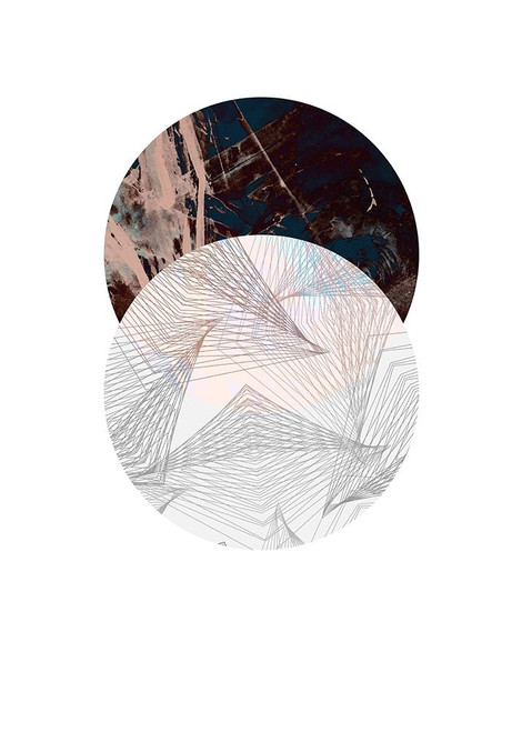 Abstract Circle Poster Print by GeoMania - Item # VARPDXIN99100