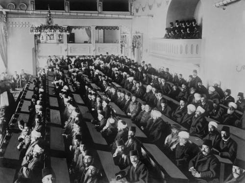 Ottoman Parliament In Session In Istanbul History - Item # VAREVCHISL044EC117