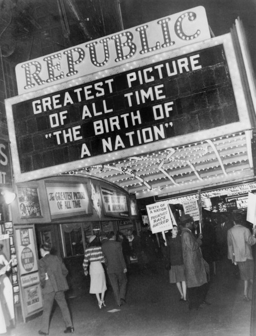 Naacp Members Picketing Outside The Republic Theatre History - Item # VAREVCHISL011EC209