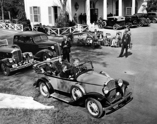 President Franklin Roosevelt Driving His Specially Constructed Car History - Item # VAREVCCSUA000CS351