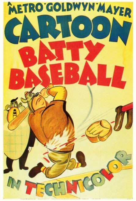 Batty Baseball Movie Poster Print (27 x 40) - Item # MOVCF3349