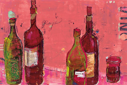 Vino Coral Poster Print by Kellie Day - Item # VARPDX36071