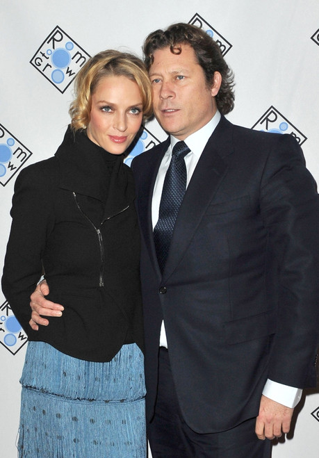 Uma Thurman, Arpad Busson At Arrivals For 10Th Anniversary Room To Grow Benefit Gala, Christie'S Rockefeller Plaza, New York, Ny, December 02, 2008. Photo By Slaven VlasicEverett Collection Celebrity - Item # VAREVC0802DCCPV007