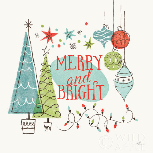 Retro Christmas Ii Poster Print by Janelle Penner - Item # VARPDX36159