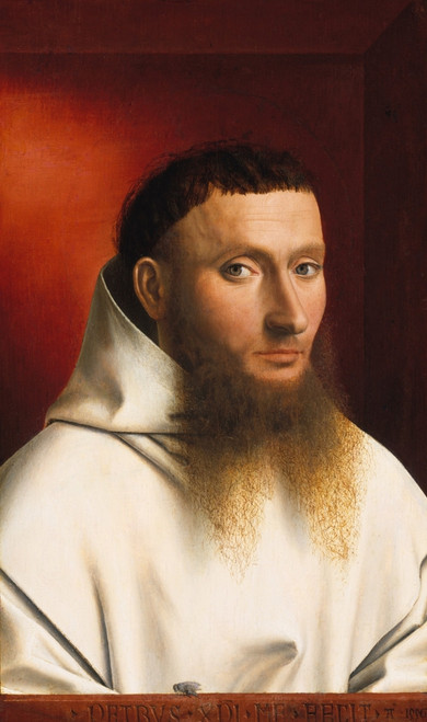 Portrait Of A Carthusian Fine Art