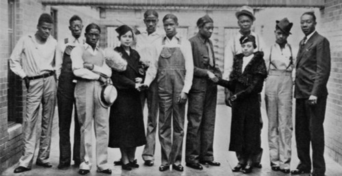 Juanita E. Jackson Of The Naacp Visiting Scottsboro Boys History - Item # VAREVCHISL019EC279