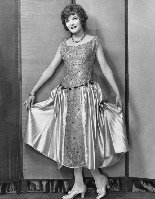 Marian Nixon In Silk And Satin Evening Gown Portrait - Item # VAREVCPBDMANIEC020