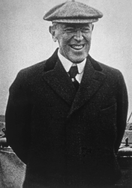 President Woodrow Wilson En Route To Europe For Post-War Peace Conference History - Item # VAREVCP4DWOWIEC003
