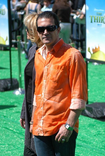 Antonio Banderas At Arrivals For Shrek The Third Premiere, Mann'S Village Theatre In Westwood, Los Angeles, Ca, May 06, 2007. Photo By John HayesEverett Collection Celebrity - Item # VAREVC0706MYAJH025