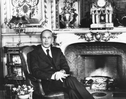 French President Valery Giscard D'Estaing Delivered A 'Fireside Chat' From The Elysee Palace. It Was Broadcast On Feb. 25 History - Item # VAREVCCSUB001CS920