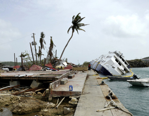 Wreckage In Crown Bay History - Item # VAREVCHISL046EC359