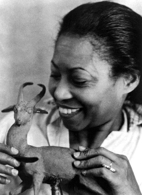 Augusta Savage. Courtesy Csu Archives  Everett Collection History - Item # VAREVCPBDAUSACS001