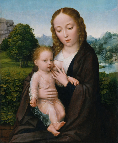 Virgin And Child Fine Art - Item # VAREVCHISL046EC023