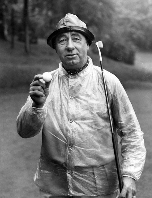 Golfer Walter Hagen During The Second Day'S Play In The Qualifying Rounds For The 23Rd Annual P.G.A. Championship. August 27 History - Item # VAREVCPBDWAHACS010
