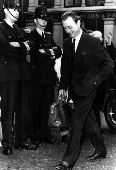 Dr. Stephen Ward On His Way To Trial At The Old Bailey History - Item # VAREVCPBDSTWACS003