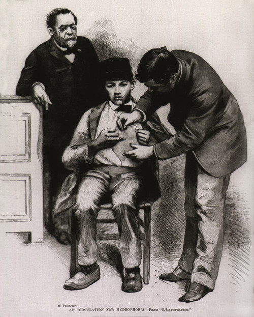 Rabies Vaccination Administered To Teenage Jean-Baptiste Jupille At The Pasteur Laboratory History - Item # VAREVCHISL015EC135