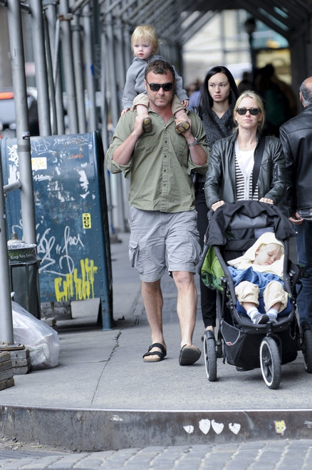 Sasha Schreiber, Liev Schreiber, Naomi Watts, Samuel Schreiber, Walk In Soho Out And About For Celebrity Candids - Tuesday, , New York, Ny May 11, 2010. Photo By Ray TamarraEverett Collection Celebrity - Item # VAREVC1011MYFTY021