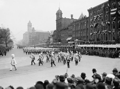 Inauguration Of President Woodrow Wilson History - Item # VAREVCHISL043EC616 Inauguration Of President Woodrow Wilson History - Item # VAREVCHISL043EC616