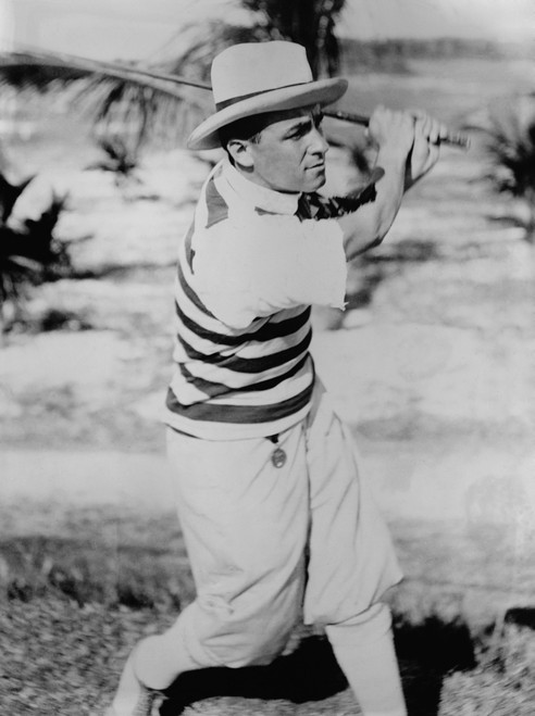 American Professional Golfer Gene Sarazen Playing In Miami History - Item # VAREVCHISL041EC109