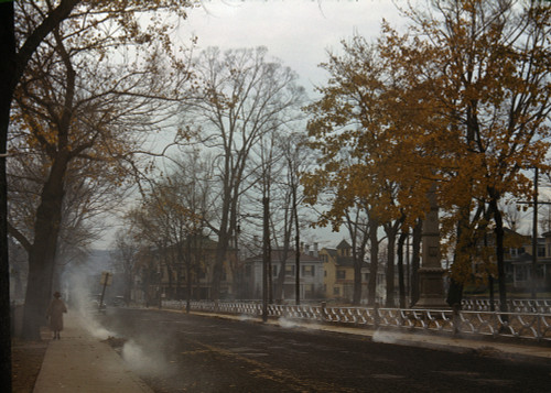 Burning The Autumn Leaves In Norwich History - Item # VAREVCHCDLCGAEC150