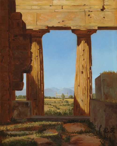Columns Of The Temple Of Nepture At Paestum Fine Art - Item # VAREVCHISL045EC319