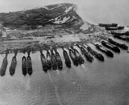Lst'S Moored Near Tacloban History - Item # VAREVCHISL036EC712