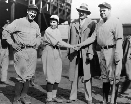 Female Pitcher Jackie Mitchell History - Item # VAREVCHISL039EC380