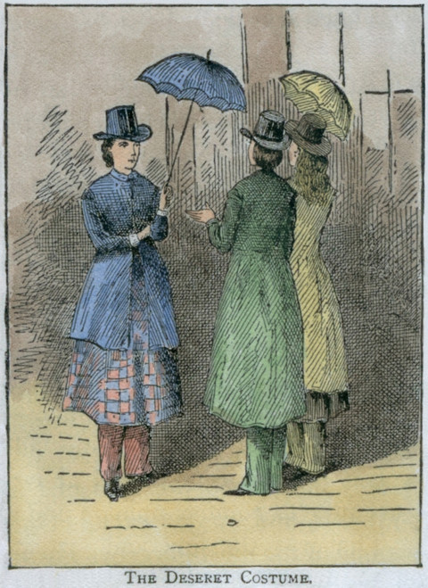 The Deseret Costume In The 1850S. Mormon Leadership History - Item # VAREVCCLRA001BZ251