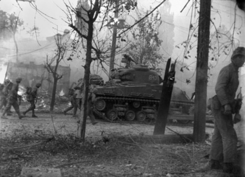 United Nations Troops Fighting On The Outskirts Of Seoul History - Item # VAREVCHISL038EC292