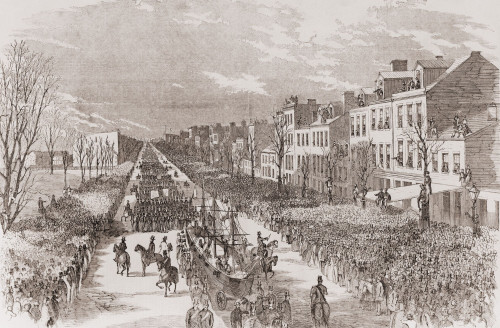 The Inauguration Procession In Honor Of President Buchanan Passing Through Washington History - Item # VAREVCHISL043EC710