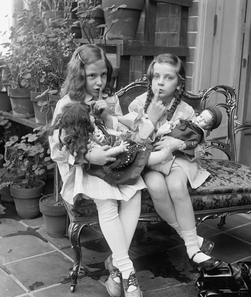 Two Young Girls With Dolls History - Item # VAREVCHISL040EC983