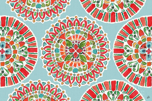 Holiday Wings Vii Blue Poster Print by Daphne Brissonnet - Item # VARPDX36753