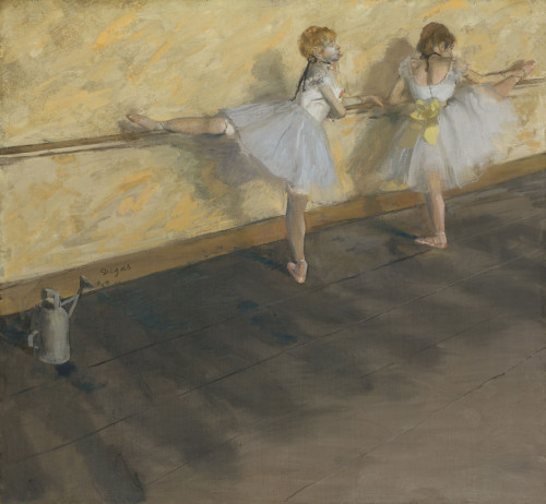 Dancers Practicing At The Barre Fine Art - Item # VAREVCHISL044EC523
