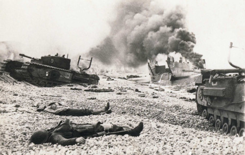 Aftermath Of The Dieppe Raid Of August 19 History - Item # VAREVCHISL038EC039
