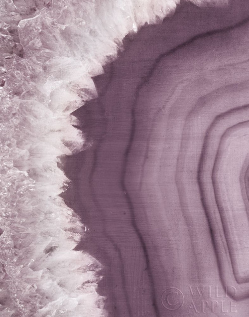 Agate Geode I Plum Poster Print by Wild Apple Portfolio - Item # VARPDX22452