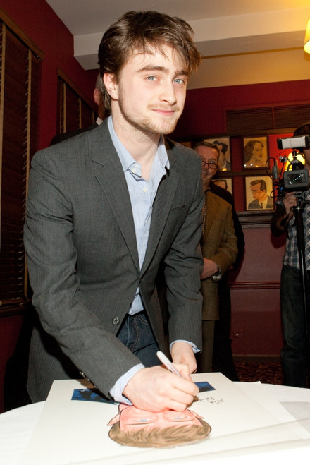 Daniel Radcliffe Inside For Daniel Radcliffe Caricature Unveiled At Sardi'S, New York, Ny 1292009. Photo By Jason SmithEverett CollectionEverett Collection Celebrity
